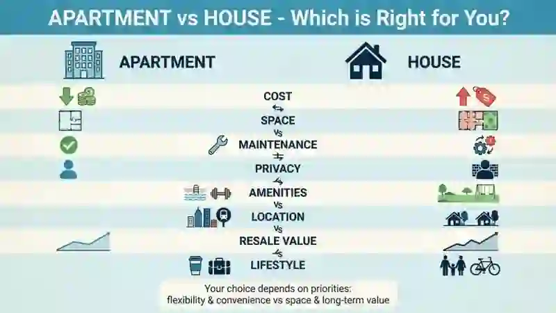 apartment or house