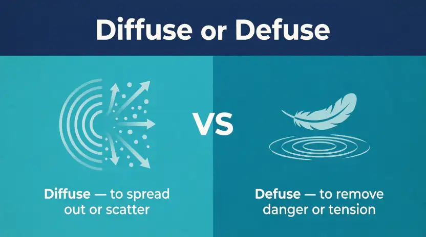 Diffuse or Defuse