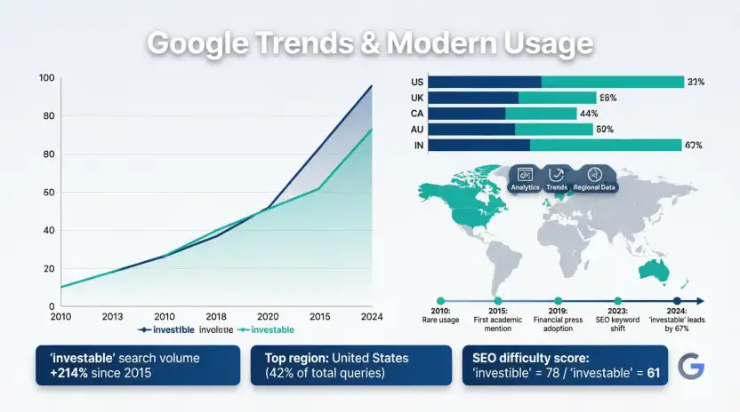 Google Trends & Modern Usage