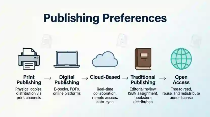 Publishing preferences