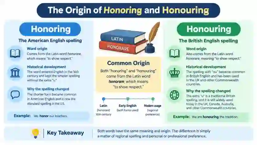 The Origin of Honoring and Honour­ing