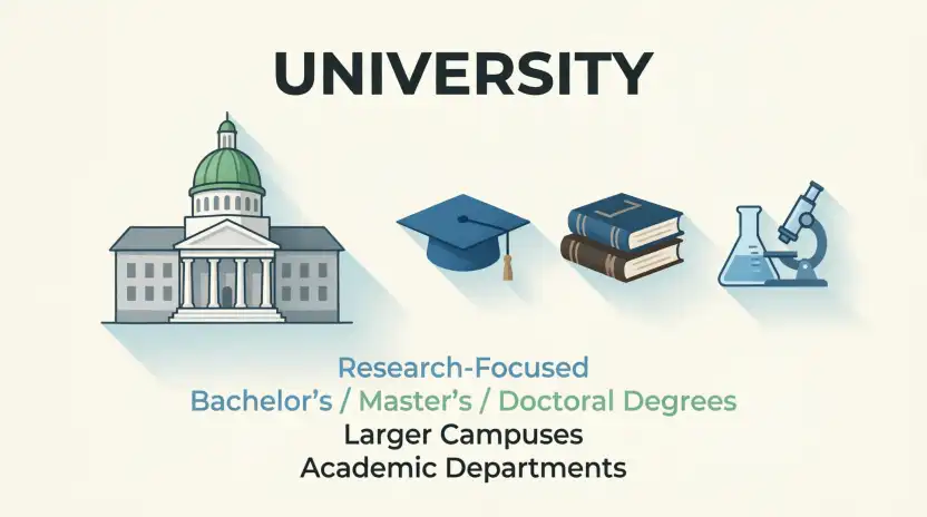 university or college