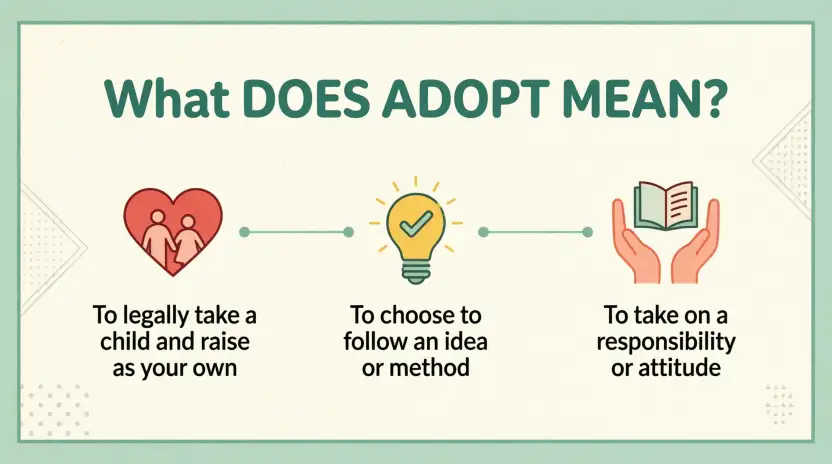 What Does Adopt Mean?
