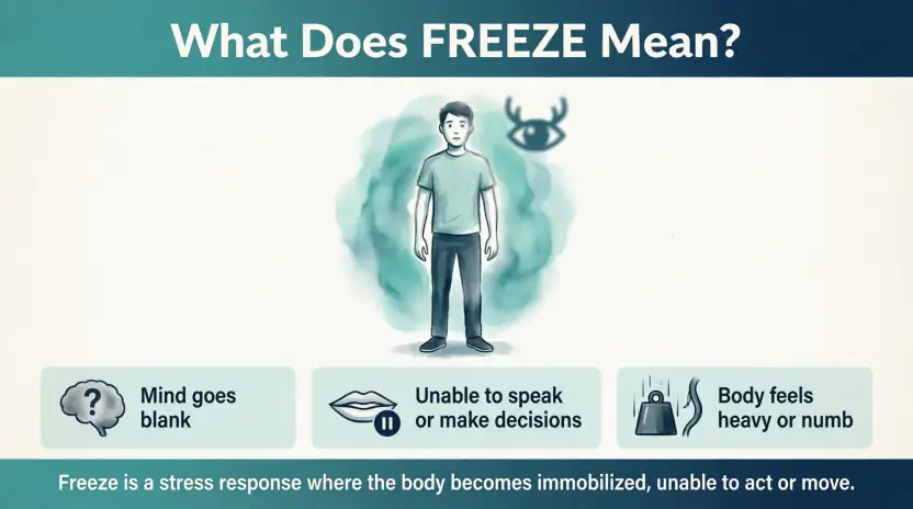 What does freeze mean?