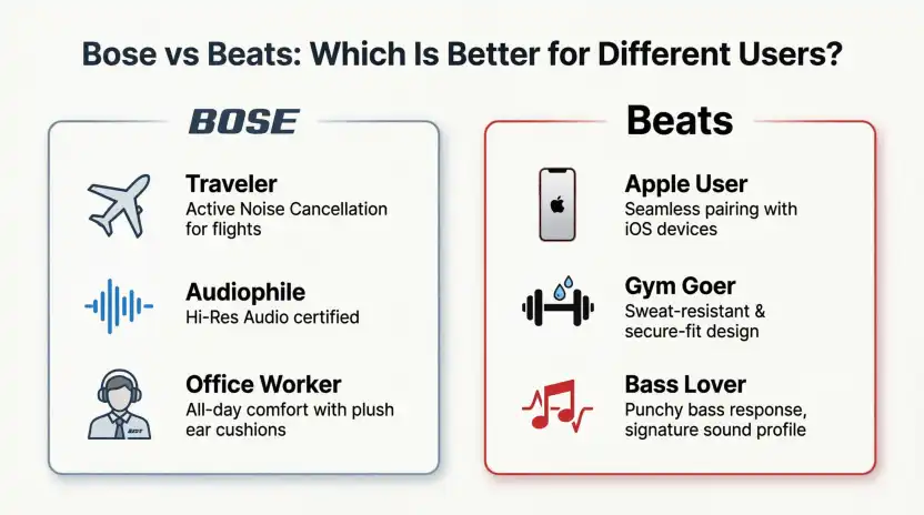 Which Is Better for Different Users?