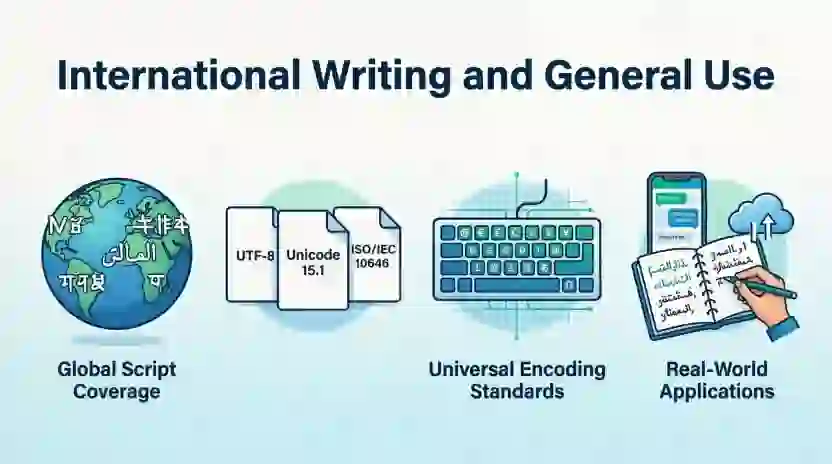 International Writing and General Use