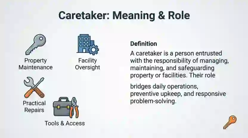 What Does Caretaker Mean?