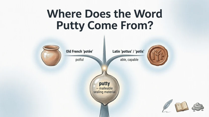 Where Does the Word Putty Come From?