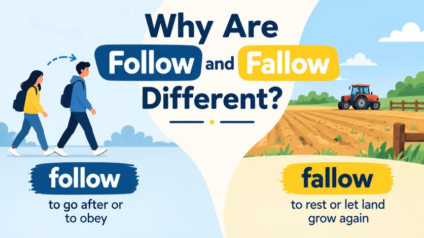 Why Are Follow and Fallow Different?